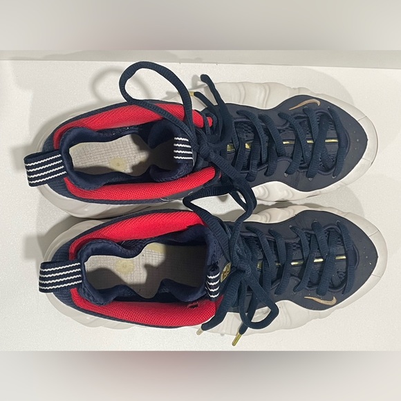 🌿SOLD - Nike Air Foamposite One Premium Olympic 2016 Sz 10 US RARE 575420-400 - Picture 9 of 9
